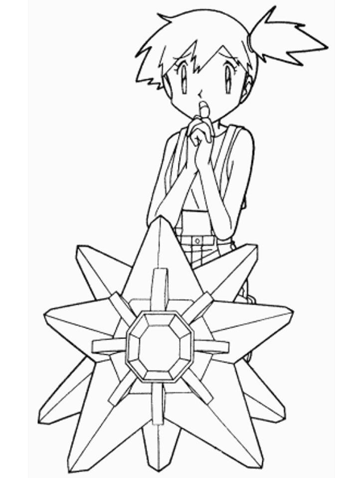 Plansa de colorat cu Pokemon 14 6